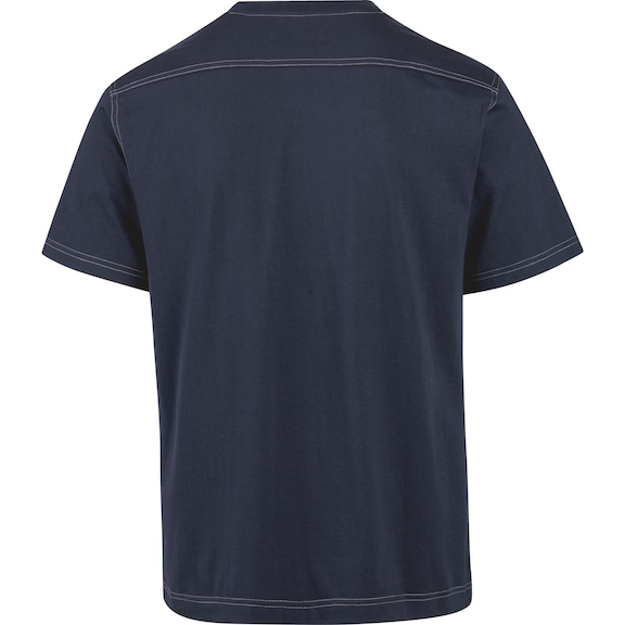 Katoenen T-shirt Office - T-SHIRT-HEAVY COTTON-MARINE-MT 3XL