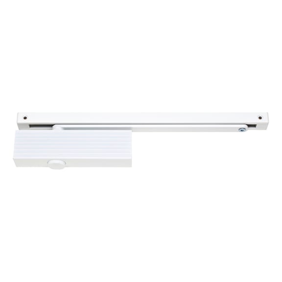 Door closer GTS 601 with slide rail - DRCLSR-RUN-GTS601-WHITE