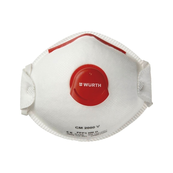 Masque de protection respiratoire jetable FFP1&nbsp;CM&nbsp;2000 avec valve - MASQUE A FILTRE-FFP1D-VLVE-CM2000-EN149