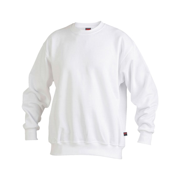 Sweatshirt - SWEATSHIRT WEISS XL