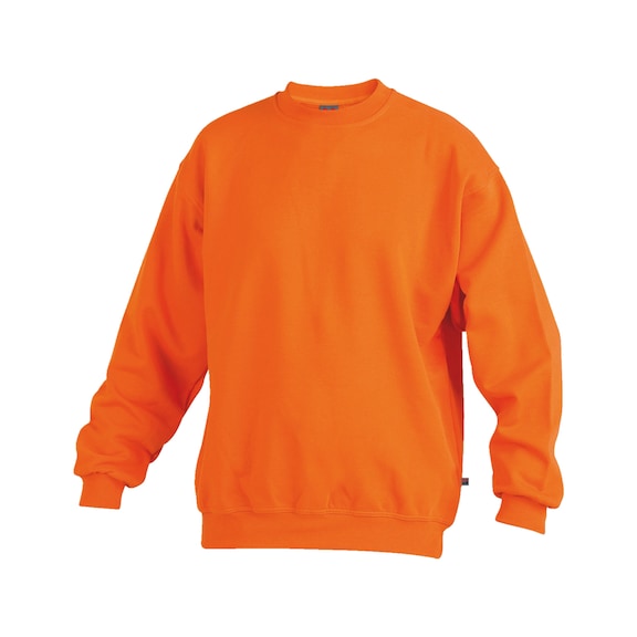 Sweatshirt - SWEATSHIRT ORANGE XS