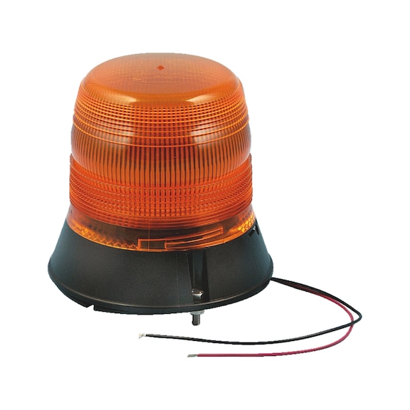 Xenon double-flash beacon  With 3-way mounting - LIGHT STROBE AMBER 360 (60 LED)