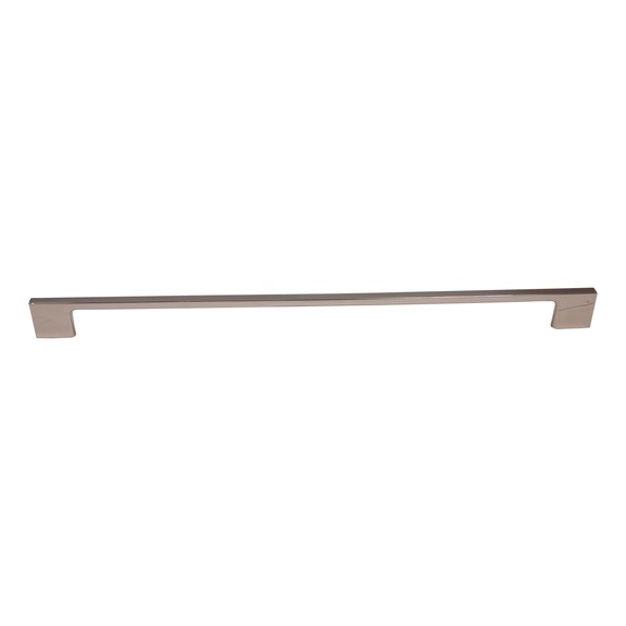 Designer furniture handle D handle, edged - HNDL-THAMES-CHR-POL-320MM