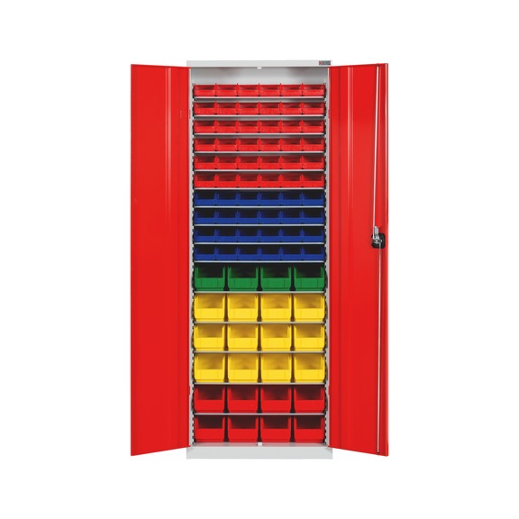 Armoire pour boîtes de stockage PRO - WNGDRCAB-STRG-PRO-FB15-BOX-RAL3020