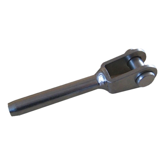 ABS Pressed-in fork head - CABLESYSSTEM(SY-1051A)CLEVIS MOLDED 6 MM