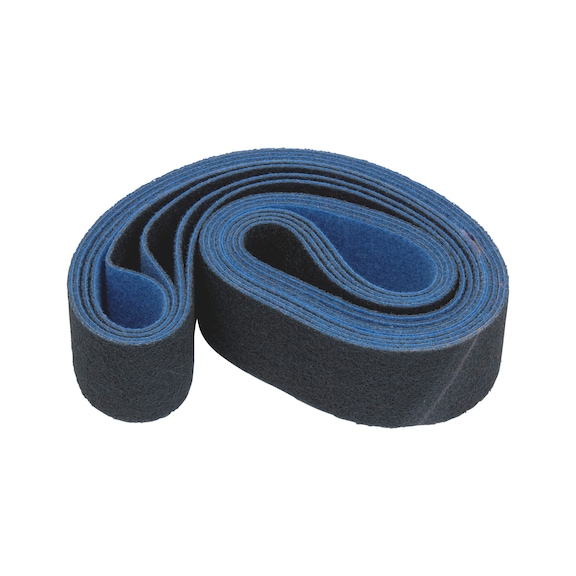 Non-woven sanding belt For stationary contact grinding machines - SNDBL-FLC-G280/FINE-75X2000MM