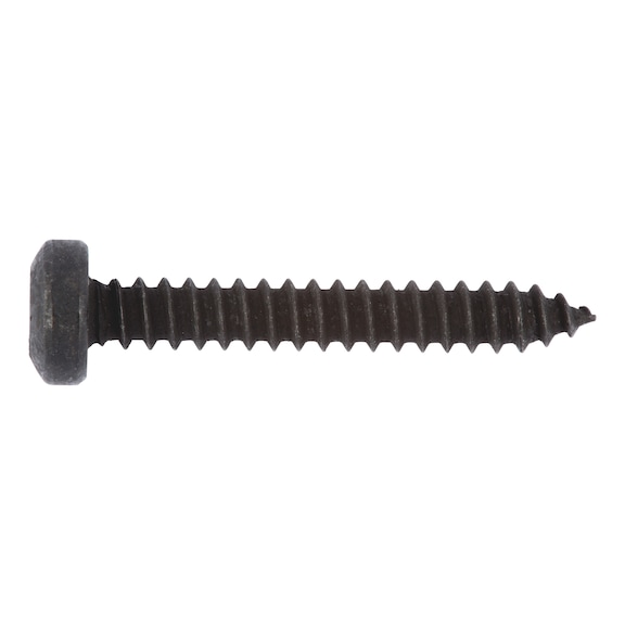 Pan head tapping screw, shape C with AW drive - 1