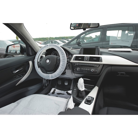 Vehicle interior protection set 5 pieces - PROTSHT-SET-PE-5PCS
