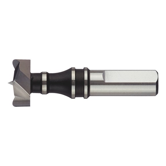Carbide plastic drill bit With clamping surface and adjustment screw - AY-HM-DRILL-FITT-RIGHT-D18XL57