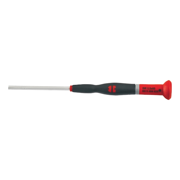 Precision engineering screwdriver For hexagon drives - SCRDRIV-HEXHD-WS3,0X60
