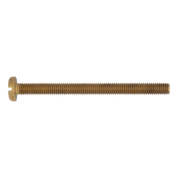 Slotted flat-head screw - 1