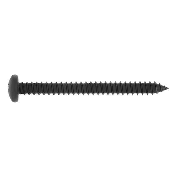 Pan head tapping screw, C shape with H recessed head - SCR-PANHD-DIN7981-C-H2-(A2S)-3,9X16