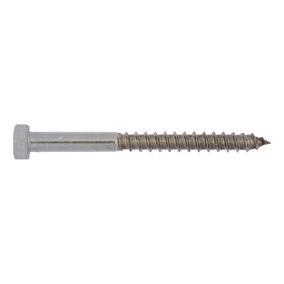 Wood screw, DIN 571 A4 Hexagon head - 1