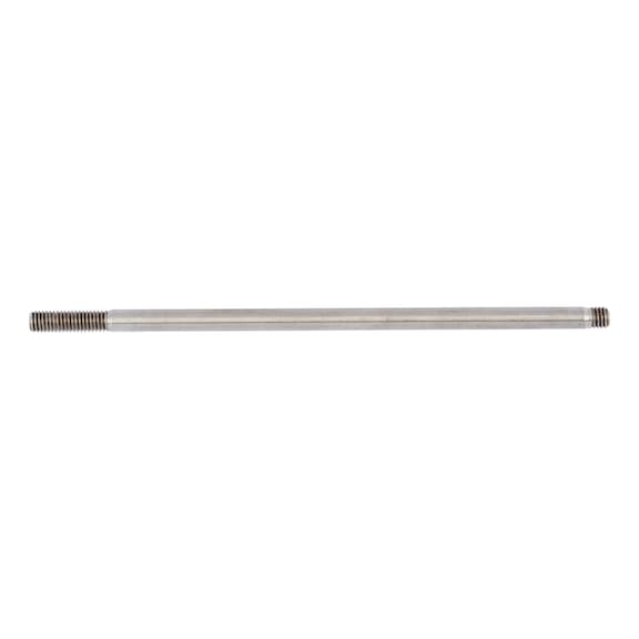 Stud with threaded end ≈ 1 d DIN 938, A4/70 stainless steel, plain - 1