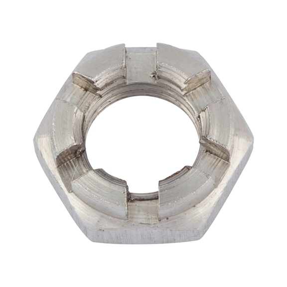 Castellated nut, low profile - 1