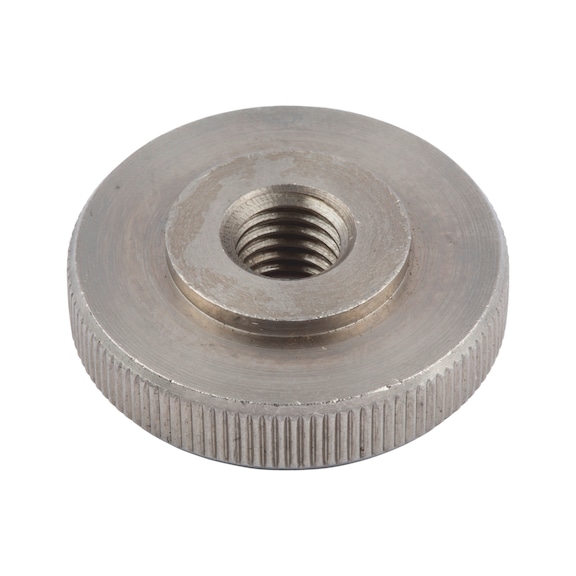 Knurled nuts, low type - 1