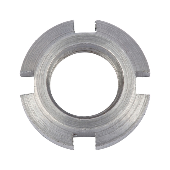 Grooved nut for clamping sleeve - 1