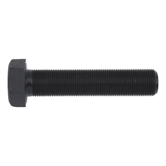 Hexagonal bolt, with thread to head and fine thread DIN 961, steel 10.9, plain - 1