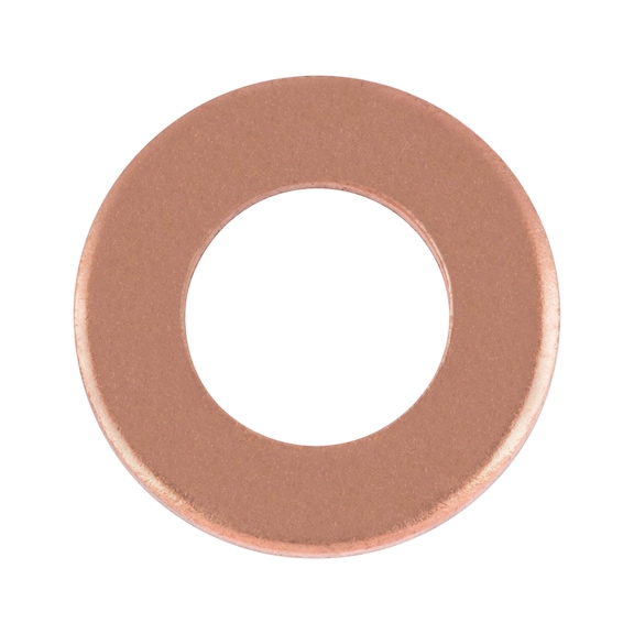 Washer ISO 7089 copper plain - WSH-ISO7089-CU-6