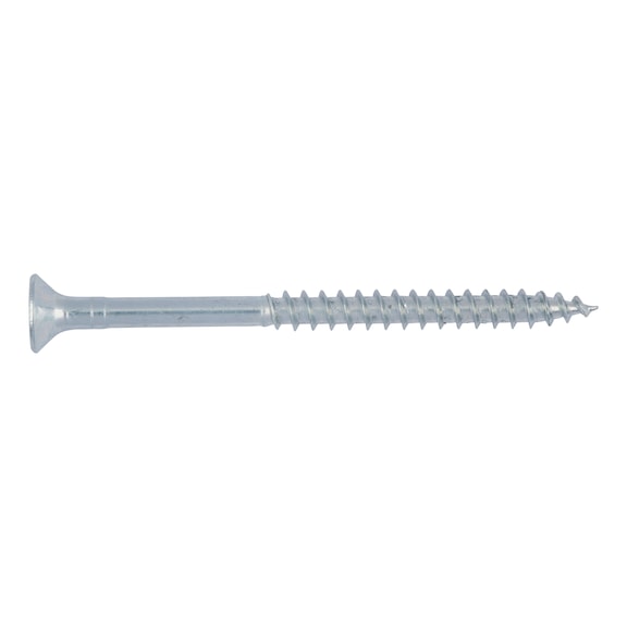 WÜPOFAST<SUP>®</SUP> zinc-plated blue chipboard screw - 1