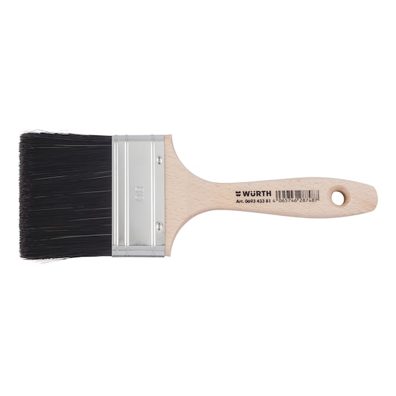 Flat brush LM dark For solvent-based paints - FLBRSH-LM-TH12-DRK-SZ80