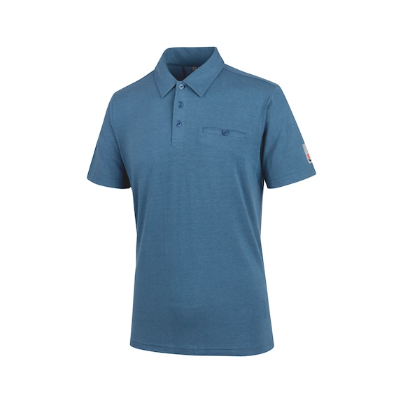Work polo shirt Nature - POLOSHIRT NATURE BLUE XXL
