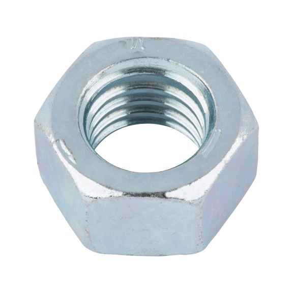 Hexagon nut with small width across flats - 1