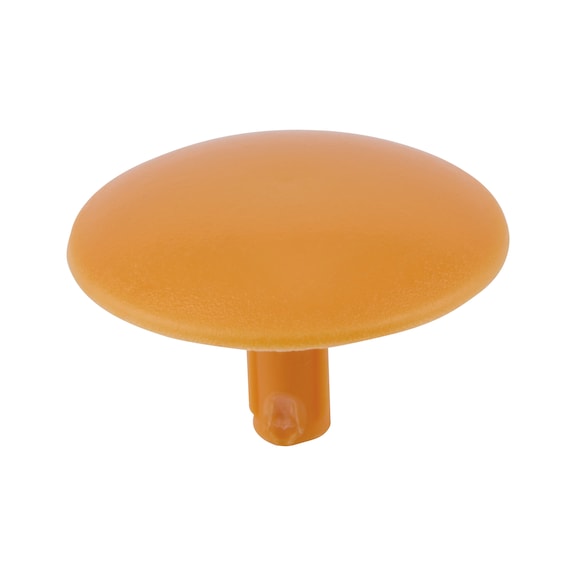 Cover cap for screws with head recess - CAP-(0150)-LIMBAYELLOW-D15/3