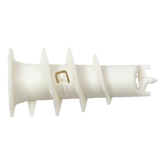 Gypsum plasterboard anchor W-GS type K with reinforced centring point - DWL-(W-GS/K)-PLA-14,5X33