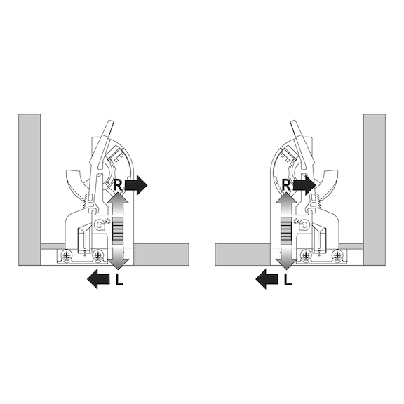3D-Rastkupplung und Verstelladapter - 7
