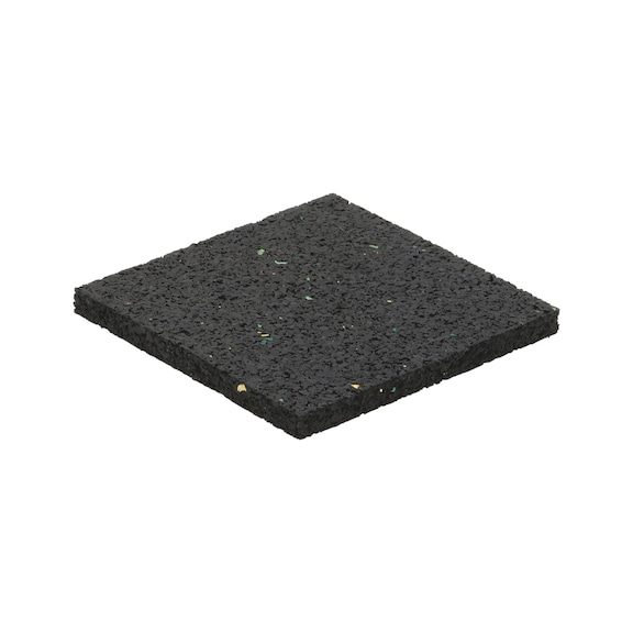 Non-slip mat - NONSLPMAT-PAD-RUBBER-BLACK-100X100X8MM