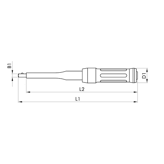 Torque wrench For plug-in tools - 2