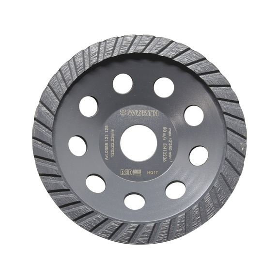 Diamond cup wheel  Turbo - CPWHL-DIA-TURBO-BR16,00-D100MM