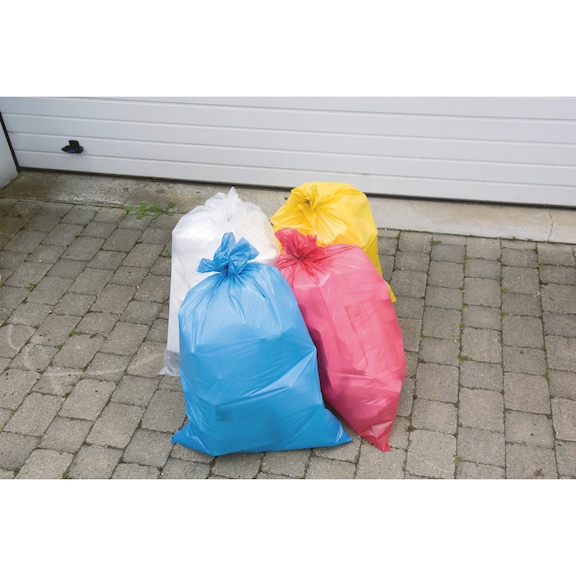 Müllsack ohne Zugband - MUELLSACK-SCHWERGUT-BLAU-700X1100MM
