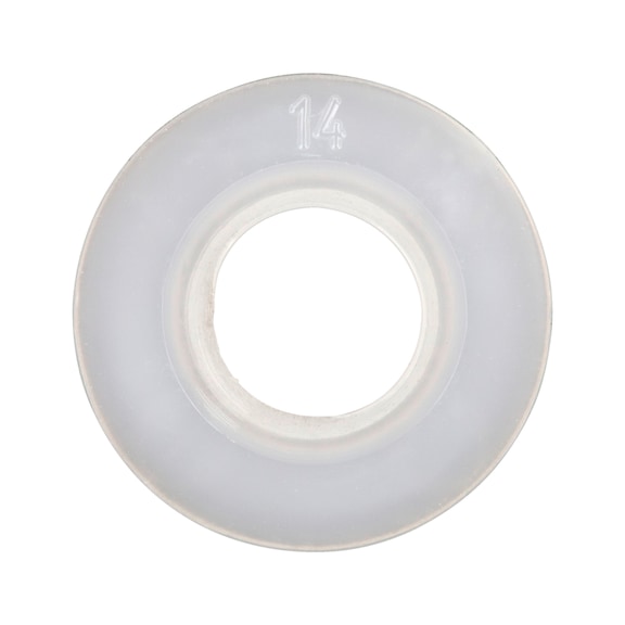 Platte ring Voor zeskantbouten en moeren, DIN 125, polyamide - 1