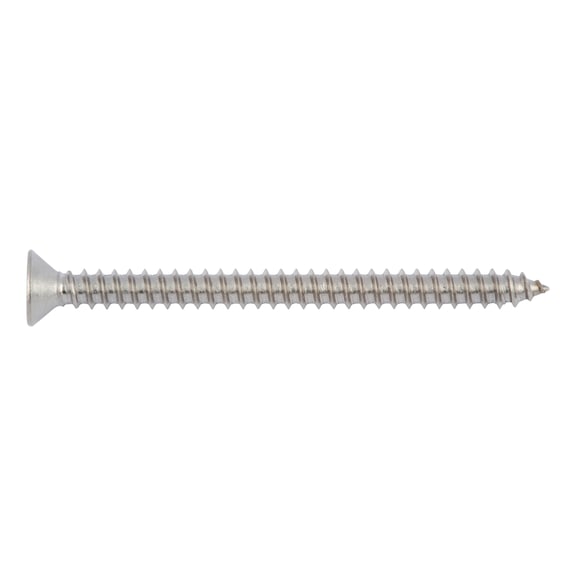 Countersunk tapping screw shape C with H recessed head - 1