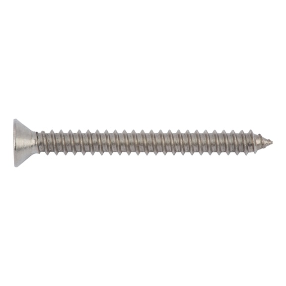Countersunk tapping screw, C shape with AW drive - 1