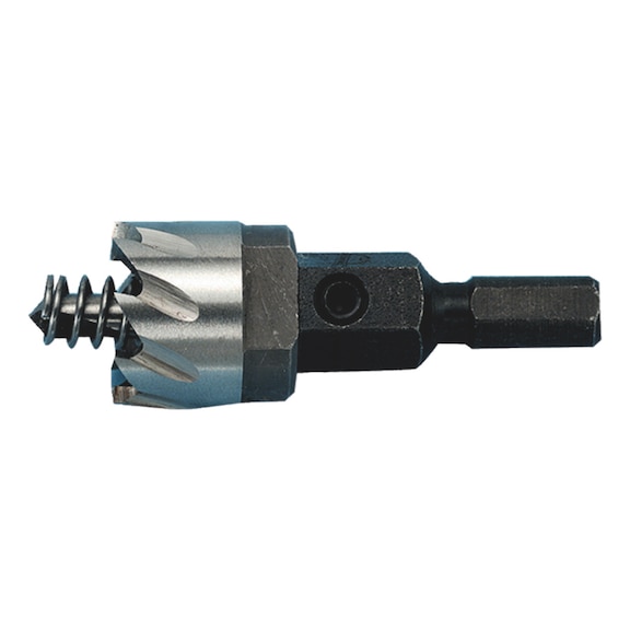 HSS cylinder saw with chip breaker - 1