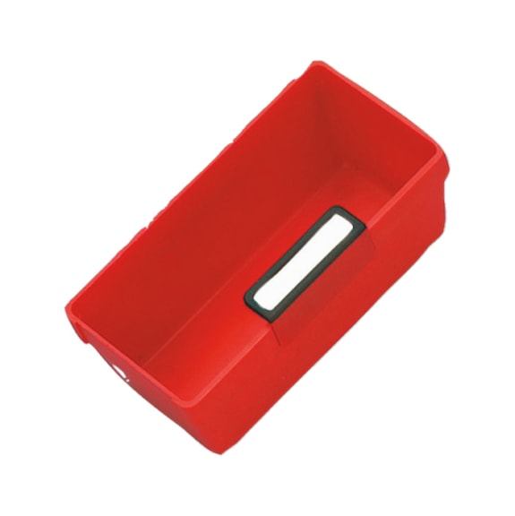 Plastic box - PLABOX-F.DRWRCAB-B-RED-150X75X36