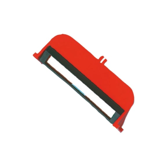 Trough panel plug-in wall - DIVIDRPRTION-F.DRWRCAB-RED-W70MM