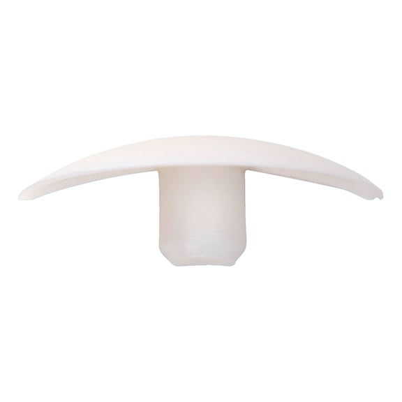 Flat cover cap For metal frame anchors - CAP-FL-(0910610)-WHITE