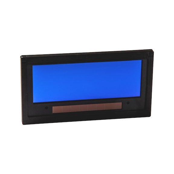 Automatic welding glass