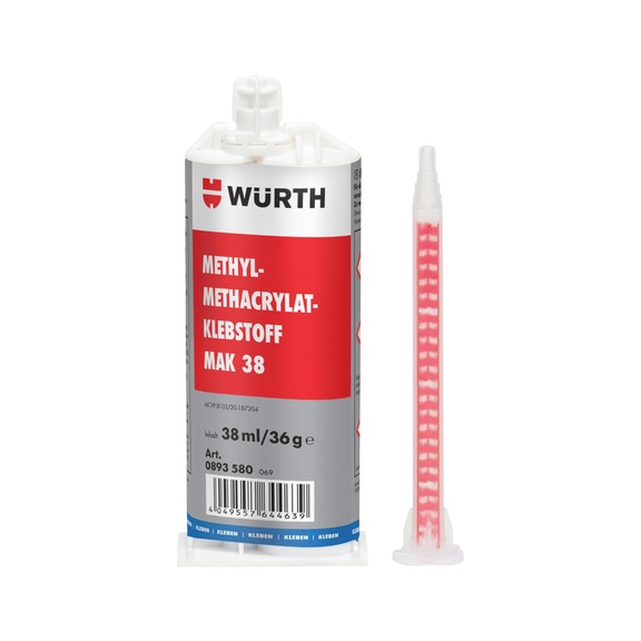 Methyl methacrylate adhesive MAK 38 - STRUCADH-2C-MAK38-38ML