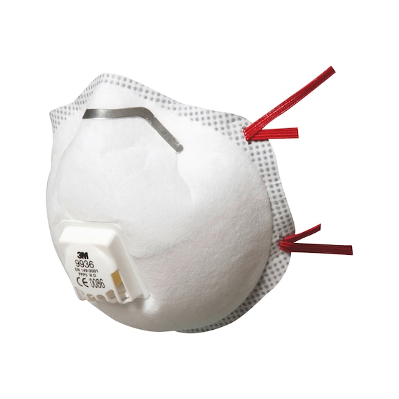 Spezial-Atemschutzmaske Komfort FFP3 R D, vorgeformt 3M - 1