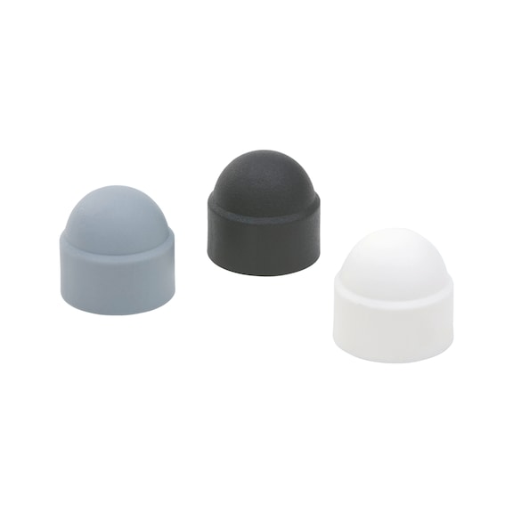 Cover cap for hexagon head bolts/hexagon nuts (according to DIN or ISO widths across flats) - 1