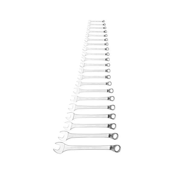 Combination wrench assortment, offset 21 pieces - 1