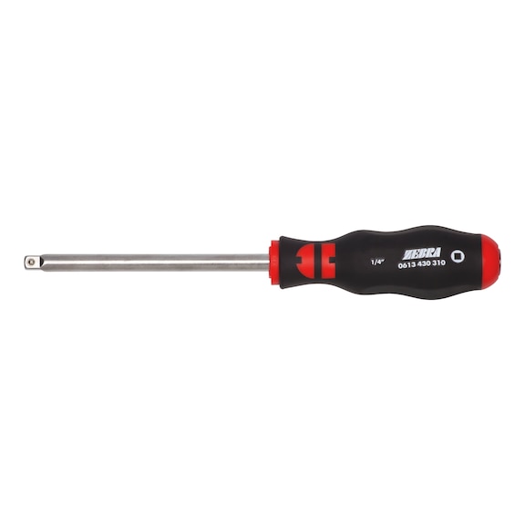 1/4 inch screwdriver With continuous shank - SCRDRIV-1/4IN-SKT-L225MM
