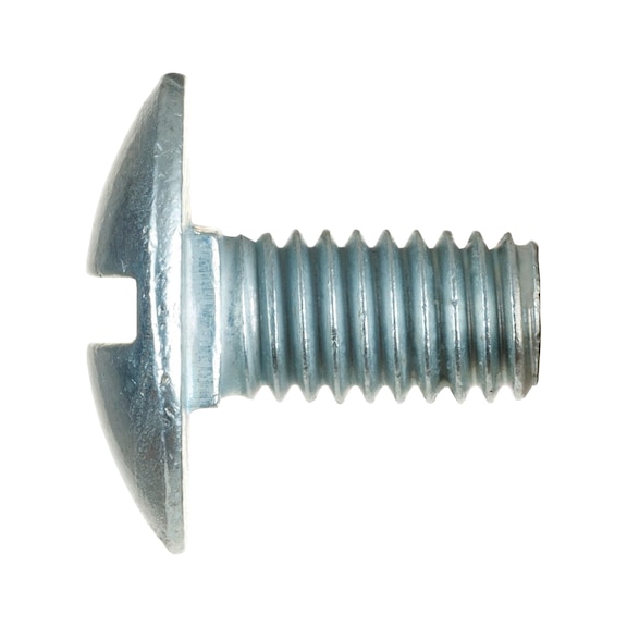 Cable duct screw Similar to DIN 603 with slot