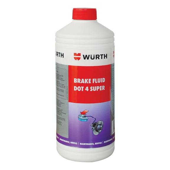 Brake fluid DOT 4 For hydraulic brake systems - BRKFLUD-DOT4-1LTR