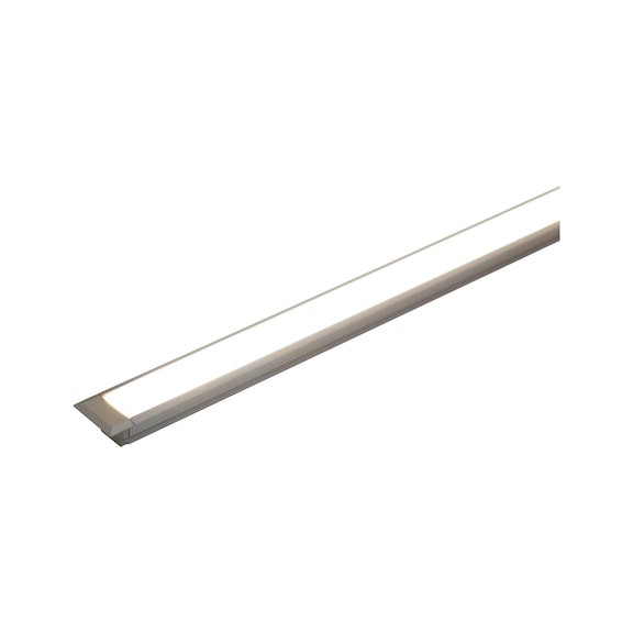 Ledinbouwprofiel EBP-1 set Voor EBL-12-7-inbouwverlichting - LED-INBOUW-EBP1-RVS.KLEUR-2300MM